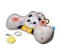Taf Toys Tummy Time Panda Support Pillow Developmental Super Soft Nursery Support Pillow. Includes Detachable Teether and Sensory Toy Suitable for Newborn Baby Boys & Girls from Birth. 0 Months +