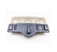 TAFASVCVMK Car Console Ceiling Lamp For VW For Passat B5 For Golf 4 For Touran 1998-2005 With Skylight Ceiling Light Reading Switch Assembly Car Roof(Black)