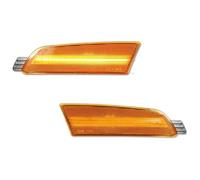 TAFASVCVMK Car Rear Tail Lamp For Mazda 6 For Atenza Sedan GG1 2009-2013 2pcs T10 LED Front Side Marker Lamp Fender Amber Turn Signal Light(Yellow Lens Amber)