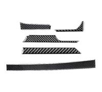 TAFASVCVMK For Camaro 2016-2020 5pcs Carbon Fiber Car Center Console Cover Trim Interior trim strips