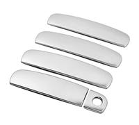TAFASVCVMK InsideInner Door Handles for A3 A4 A6 S4 S6 Runmade 5Pcs W/1 Keyhole Stainless Steel Chrome Door Handle Cover Trim