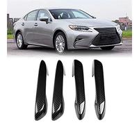 TAFASVCVMK InsideInner Door Handles for Lexus ES200 2018 2019 4Pcs/Set Car ABS Carbon Look Door Handle Decor Cover Trim