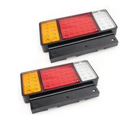 TAFASVCVMK Rear Tail Fog Light Assembly For Isuzu For Elf For Truck NPR For NKR NHR NLR 1984-UP 2PCS 12V 24V Car Rear Tail Light Light For Truck Taillight Bright Tail Lamp(12V)