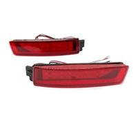 TAFASVCVMK Rear Tail Fog Light Assembly For Kicks 2016-2020 Car Tail Light Rear Fog Lamp Bumper Light Auto Bulb Brake Light Tail Lamp 2PCS Reflector(A)