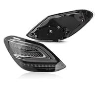 TAFASVCVMK Rear Tail Fog Light Assembly For M&ercedes For B&enz C Class W205 2019-2021 EU Version Left Hand Smoked Brake Turn Signal Lamp 2pcs Tail Light