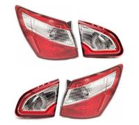 TAFASVCVMK Rear Tail Fog Light Assembly For Qashqai 2008-2015 Car Left Right Side Rear Tail Light Assembly Brake Taillight Stop Lamp Accessories(4PC)