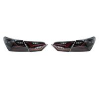 TAFASVCVMK Rear Tail Fog Light Assembly For T&oyota For Camry 2018 2019 2020 2021 2022 DRL Dynamic Signal Reverse 1 Pair Of Car Tail Light Assembly