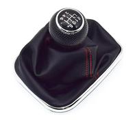 TAFASVCVMK Shift Handle for VW for G&olf MK4 IV for GTI R32 for B&ORA Manual Gear Shift Knob Lever Leather Gaiter Boot Collar(1 6 Speed)