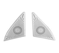 TAFASVCVMK Speaker Frame Cover Trim For Haval H6 3rd Gen GT DHT-PHEV 2021 2022 2023 Car Door Speakers Stereo Decorate Cover Speaker Trim Audio(A-silver)