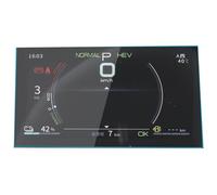 TAFASVCVMK Tempered Screen Protector For BYD Qin PLUS 2021 2022 2023 2024 2025 10.1" 12.8" Car Tempered Glass Dashboard Film(21 Instrument Film)