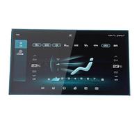 TAFASVCVMK Tempered Screen Protector For BYD Qin PLUS 2021 2022 2023 2024 2025 10.1" 12.8" Car Tempered Glass Dashboard Film(21-25 Navigation Film 12.8")