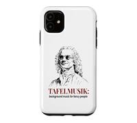 Tafelmusik Funny Telemann Classical Music Case for iPhone 11