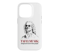 Tafelmusik Funny Telemann Classical Music Case for iPhone 14 Pro