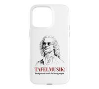 Tafelmusik Funny Telemann Classical Music Case for iPhone 15 Pro Max