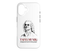 Tafelmusik Funny Telemann Classical Music Case for iPhone 16