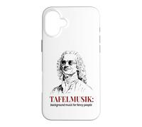 Tafelmusik Funny Telemann Classical Music Case for iPhone 16 Plus