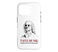 Tafelmusik Funny Telemann Classical Music Case for iPhone 16 Pro