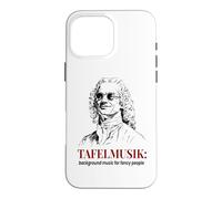 Tafelmusik Funny Telemann Classical Music Case for iPhone 16 Pro Max