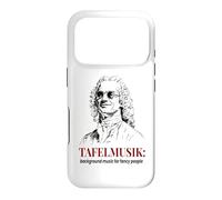Tafelmusik Funny Telemann Classical Music Case for iPhone 17 Pro