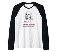 Tafelmusik Funny Telemann Classical Music Raglan Baseball Tee