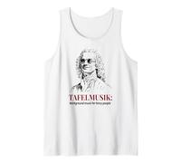 Tafelmusik Funny Telemann Classical Music Tank Top