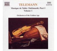 Tafelmusik Teil 1 Vol.1 - Telemann,G.P. Compact Disc
