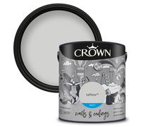 CROWN 2.5L Breatheasy MATT Emulsion Paint for Walls & Ceilings - TAFFETA