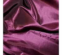 Taffeta Metallic Silk Satin Dress Fabric Material - Purple, 1Mtr - 140cm x 100cm