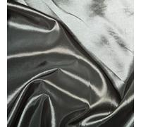 Taffeta Metallic Silk Satin Dress Fabric Material - Silver, Precut - 1Mtr - 140cm x 100cm