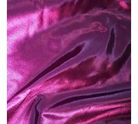 Taffeta Metallic Silk Satin Dress Fabric Material - Wine, 1Mtr - 140cm x 100cm
