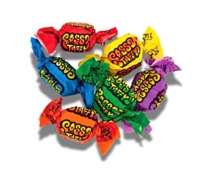 Taffy Town Assorted Gourmet Sassy Salt Water Taffy, 5 Lb Bag (Sour) | 2.26kg Jumbo Bulk Bag | Intense Fruit Taffy