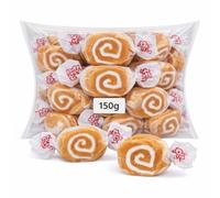 Taffy Town Caramel Swirl Salt Water Taffy 150g | Soft & Chewy American Candy | Individually Wrapped Sweets | Gourmet Whipped Taffy | Gift & Party Bag Treat