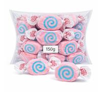 Taffy Town Cotton Candy Salt Water Taffy 150g | Soft & Chewy American Candy | Individually Wrapped Sweets | Gourmet Whipped Taffy | Gift & Party Bag Treat