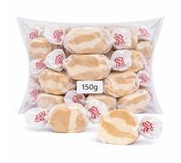 Taffy Town Penut Butter Salt Water Taffy 150g | Soft & Chewy American Candy | Individually Wrapped Sweets | Gourmet Whipped Taffy | Gift & Party Bag Treat