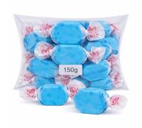 Taffy Town Raspberry Salt Water Taffy 150g | Soft & Chewy American Candy | Individually Wrapped Sweets | Gourmet Whipped Taffy | Gift & Party Bag Treat