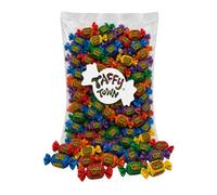 Taffy Town - Sassy Taffy 5lb/2.26kg Bulk Bag x 1 | USA salt water taffy. Soft, chewy and individually wrapped. Perfect for pick & mix. Nut free, gluten free and Halal compliant