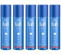 TAFT 5 x Schwarzkopf 3 Weather Fixing Hair Varnish Ultra Hold Level 4, Pump Spray 200 ml (Pack of 5)