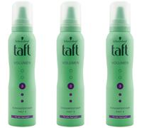 Taft Foam Volume 6 x 150ml Hold Level 3 - For All Hair Types