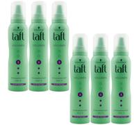 Taft Foam Volume 6 x 150ml Hold Level 3 - For All Hair Types