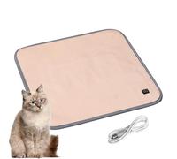 TAFT Heated Pet Warm Mat No Slip Warm Mat for Cats Waterproof Puppy Heating Pad | Soft Electric Heating Bed with Adjustable Levels, Warmer,