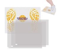 Taft Sticky for Basketball Shoes, Basketball Sticky Mat,PAUT SOCKY BASKETBALL PAUT SOLLY | 17x13inch Courtside Sports Adhesive Board with Replacement Sheets for Removing the Shoes