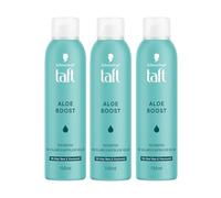 TAFT Texture Spray Aloe Boost (3 x 150 ml), Styling Spray for Volume & Natural Waves, Volume Spray with Aloe Vera & Niacinamide Ensures Effortless Undone Looks