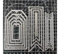 Tag Banner Flag Metal Die Cuts Bookmark Cutting Dies Stencils for DIY Scrapbooking Decorative Embossing DIY Paper Cards
