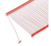 Tag Gun Fasteners 15000pcs Standard Garment Label Attachments Barbs for Office Filing and Craft Project(15mm Red)