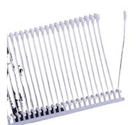 Tag Gun Fasteners 5000pcs 20cm Needle Pins for Garment Label Price Office Filing Craft Project Sock Hat Doll Sign Holder(20cm White)