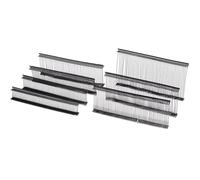 Tag Gun Fasteners 5000pcs Pins Barbs Bullets for Garment Clothes Price Label Office Filing and Craft Project(Black 50mm)