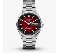TAG Heuer Carrera Mens Day Date Red Dial Watch WDA2113.BA0043