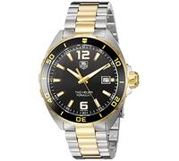TAG HEUER Formula 1 Black Dial Two Tone Mens Watch WAZ1121.BB0879