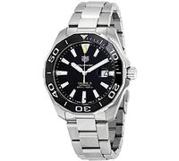 TAG HEUER Men's 43MM Steel Bracelet & CASE Automatic Watch WAY201A.BA0927