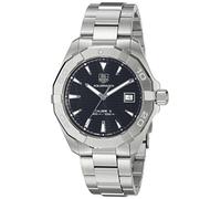 TAG Heuer Men's 'Aquaracer' Swiss Automatic Stainless Steel Dress Watch, Color:Silver-Toned (Model: WAY2110.BA0928)
